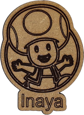 Magnet - Personnage Mario personnalisable